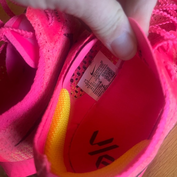 Nike Zoomx Vaporfly Next% 3 Women's Laser Orange Hyper Pink Carbon Running Shoes - Picture 10 of 11